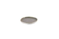 Churchill, Stonecast : Peppercorn Grey - Teller flach organisch m. erhöhten Rand, 21 x 2 cm Churchill, Stonecast : Peppercorn Grey - Teller flach organisch m. erhöhten Rand, 21 x 2 cm
