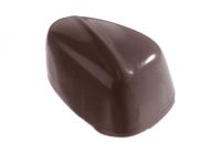 Schokoladen- Form Überziehpraline, 275 x 135 mm, 3 x 8 Stück 33 x 22 x 18 mm Schokoladen- Form Überziehpraline, 275 x 135 mm, 3 x 8 Stück 33 x 22 x 18 mm