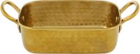 Playground, Edelstahl - SPOTLIGHTS : Pfännchen, rechteckig, goldfarben, 15 x 10 cm/ 0,47 ltr. Playground, Edelstahl - SPOTLIGHTS : Pfännchen, rechteckig, goldfarben, 15 x 10 cm/ 0,47 ltr.
