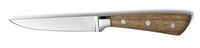 Comas, MontBlanc : Braun - Steakmesser massiv ChrSt., glatte Schneide, Holzgriff, 230 mm Comas, MontBlanc : Braun - Steakmesser massiv ChrSt., glatte Schneide, Holzgriff, 230 mm