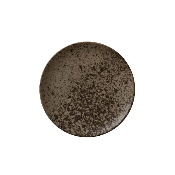 Bauscher, Sandstone : Dekor 425944 Dark Brown - Teller flach coup rund 20 cm