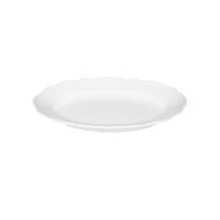 Bauscher, Marie Christine - Platte oval Fahne, weiss, uni, 30 x 19 cm Bauscher, Marie Christine - Platte oval Fahne, weiss, uni, 30 x 19 cm