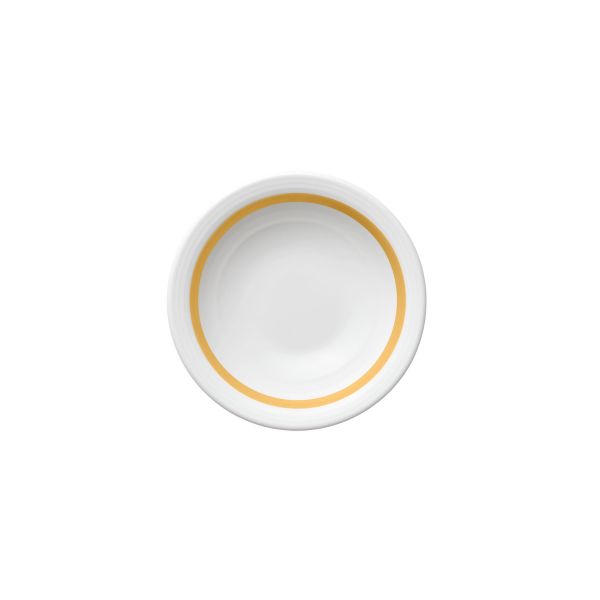 Bauscher Care, Invita Colors : 425344 Pinselband Sonnengelb - Schale rund, 14 cm/ 0,22 ltr.