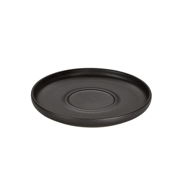 Playground, Steinzeug - ELEMENTS : Becher-Untere, schwarz, 14 cm