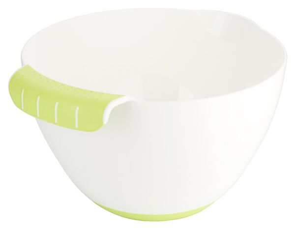 Rührschüssel mit Griff, I: 4 ltr., D: 24 cm, H: 14,5 cm, PP