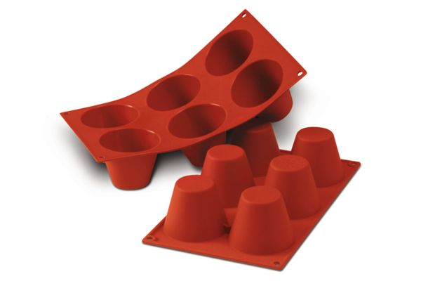 Silikon - Backform, Muffin gross, D: 75 mm, H: 60 mm