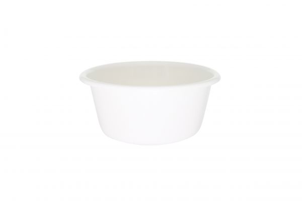 Schüsseln, Kunststoff 6,5 L weiss, D: 320 mm, Höhe: 137 mm