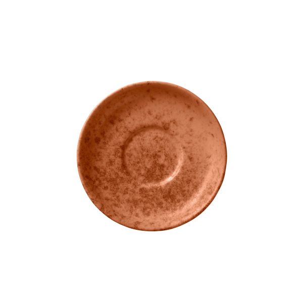Bauscher, Sandstone : Dekor 425946 Orange - Kaffee-Untere zu K/ 018 ltr., 14 cm