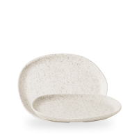 Churchill, Stonecast Natural : Barley White - Platte Organisch, 26 x 20 cm Churchill, Stonecast Natural : Barley White - Platte Organisch, 26 x 20 cm