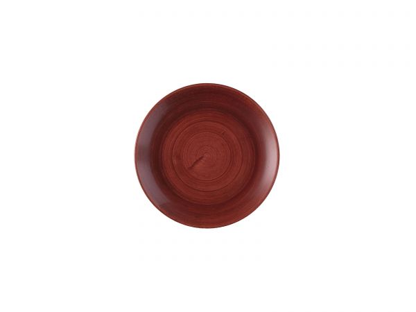 Churchill, Stonecast Patina : Rust Red - Teller flach Coup, 21,7 cm