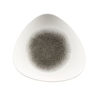 Churchill, Raku : Quartz Black - Teller flach dreieckig, 26,5 cm Churchill, Raku : Quartz Black - Teller flach dreieckig, 26,5 cm