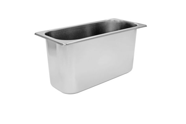 Eisbehälter 360 x 165 x 180 mm, Edelstahl, Inhalt 7,3 Liter