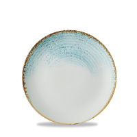 Churchill, Homespun Accents : Aquamarine - Teller flach Coup, 16,5 cm Churchill, Homespun Accents : Aquamarine - Teller flach Coup, 16,5 cm