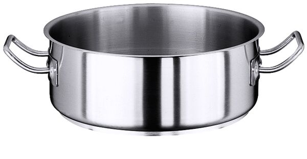 Bratentopf flach, Serie 2100 matt, l: 1,5 ltr., D: 16 cm, H: 8 cm