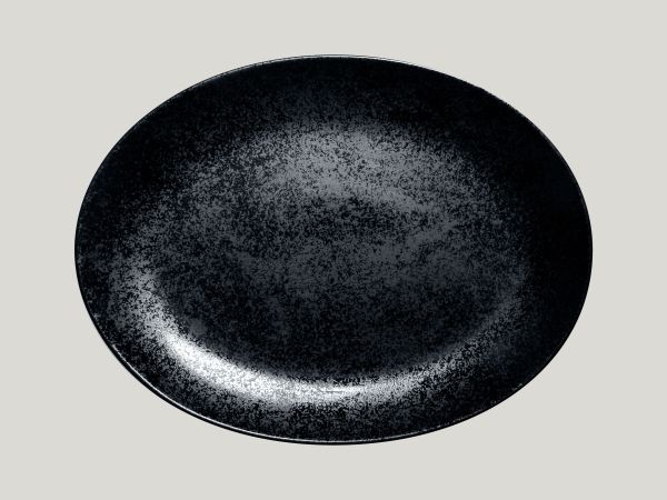 RAK, Karbon - Platte oval, 32 x 23 x 3,2 cm
