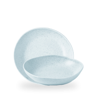 Churchill, Stonecast Natural : Duck Egg Blue - Schale tief Organisch, 25 x 4,5 cm/ 1,16 ltr. Churchill, Stonecast Natural : Duck Egg Blue - Schale tief Organisch, 25 x 4,5 cm/ 1,16 ltr.