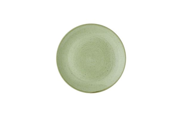 Churchill, Stonecast : Sage Green - Teller flach Coup, 27,5 cm