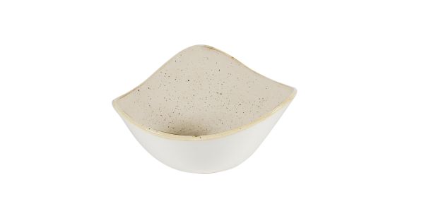 Churchill, Stonecast : Nutmeg Cream - Schale dreieckig, 15,3 cm/ 0,26 ltr.
