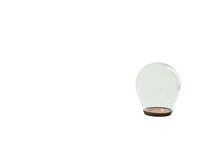 Playground, Glas - Dome 33 - 41 cm mit Eichenholzbrett 33 cm Playground, Glas - Dome 33 - 41 cm mit Eichenholzbrett 33 cm