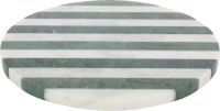 Playground, Stein - SPOTLIGHTS : Teller, Mamor, flach, rund, weiss/grün, 22 cm Playground, Stein - SPOTLIGHTS : Teller, Mamor, flach, rund, weiss/grün, 22 cm