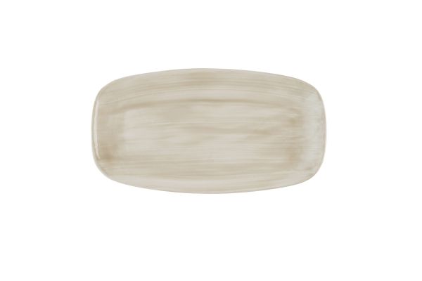 Churchill, Stonecast Canvas : Natural - Chefs Platte rechteckig 35,5 x 18,9 cm
