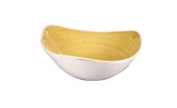 Churchill, Stonecast : Mustard Seed Yellow - Schale dreieckig, 18,5 cm/ 0,37 ltr. Churchill, Stonecast : Mustard Seed Yellow - Schale dreieckig, 18,5 cm/ 0,37 ltr.