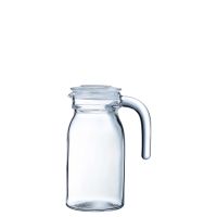 Kühlschrankkrug Spring m. Glasdeckel 75 cl, I: 750 ml, H: 195 mm, D: 135 x 90 mm Kühlschrankkrug Spring m. Glasdeckel 75 cl, I: 750 ml, H: 195 mm, D: 135 x 90 mm