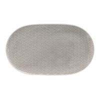 Bauscher, Scope : Glow Gray - Platte oval coup, relief, 37,3 x 22,2 cm Bauscher, Scope : Glow Gray - Platte oval coup, relief, 37,3 x 22,2 cm