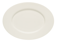 Bauscher, Purity - Platte oval Fahne, bonewhite, uni, 24 cm Bauscher, Purity - Platte oval Fahne, bonewhite, uni, 24 cm