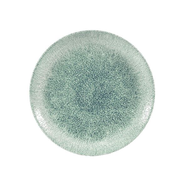 Churchill, Raku : Jade Green - Teller flach Coup, 16,5 cm
