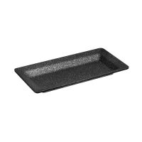 GN 1/3 Tablett FROSTFIRE, Aluminium, schwarz/ silber, antihaftbeschichtet, 32,5 cm x 17,6 cm, H: 3 cm GN 1/3 Tablett FROSTFIRE, Aluminium, schwarz/ silber, antihaftbeschichtet, 32,5 cm x 17,6 cm, H: 3 cm