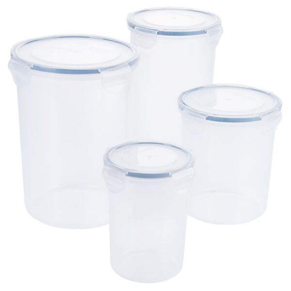 Frischhaltedose rund, I: 0,44 ltr., D: 8 cm, H: 11,5 cm, PP