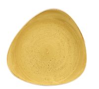 Churchill, Stonecast : Mustard Seed Yellow - Teller flach dreieckig, 28,5 cm Churchill, Stonecast : Mustard Seed Yellow - Teller flach dreieckig, 28,5 cm