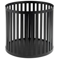 Korb / Ständer APS PLUS, Edelstahl, D: 21 cm, H: 20 cm, Farbe: schwarz Korb / Ständer APS PLUS, Edelstahl, D: 21 cm, H: 20 cm, Farbe: schwarz