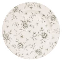Churchill, Vintage Prints : Grey Rose Chintz - Teller flach Fahne 27,6 cm Churchill, Vintage Prints : Grey Rose Chintz - Teller flach Fahne 27,6 cm