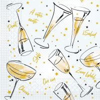 Servietten - Sylvestermotiv CHEERS Tissue Servietten - Sylvestermotiv CHEERS Tissue