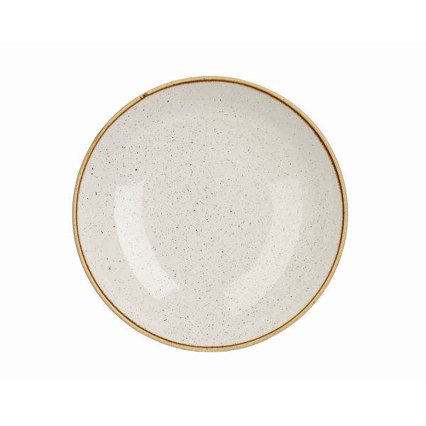 Churchill, Stonecast : Barley White - Teller tief Coup, 31 cm/ 2,4 ltr.