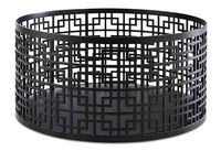 Buffetständer, -korb ASIA PLUS D: 21 cm, H: 10,5 cm, Edelstahl, schwarz Buffetständer, -korb ASIA PLUS D: 21 cm, H: 10,5 cm, Edelstahl, schwarz