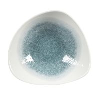Churchill, Raku : Jade Green - Schale dreieckig, 23,5 cm/ 0,6 ltr. Churchill, Raku : Jade Green - Schale dreieckig, 23,5 cm/ 0,6 ltr.