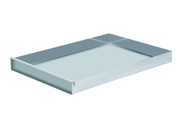Schnittkuchenblech inkl. Vorsatzschiene, Aluminium, 580 x 400 x 50 mm