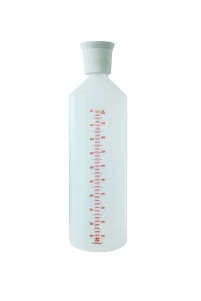 Sprühflasche m. Skala in orange, 1 ltr.