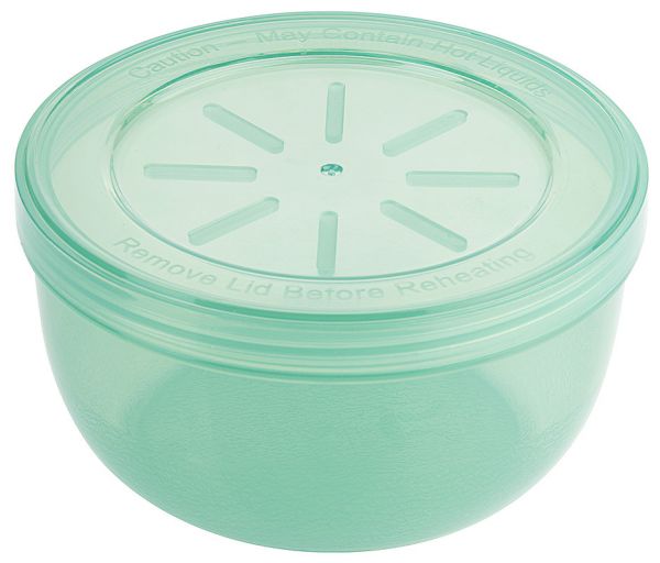 Eco-Takeout : Mehrweg- Suppenbehälter inkl. Dkl., grün, D: 11 cm x H: 6 cm/ 0,35 ltr.