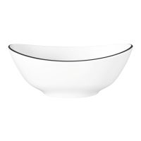 Seltmann Weiden, Modern Life : 10826 Black Line - Schüssel oval 5240, 25,5 cm/ 1,90 ltr. Seltmann Weiden, Modern Life : 10826 Black Line - Schüssel oval 5240, 25,5 cm/ 1,90 ltr.