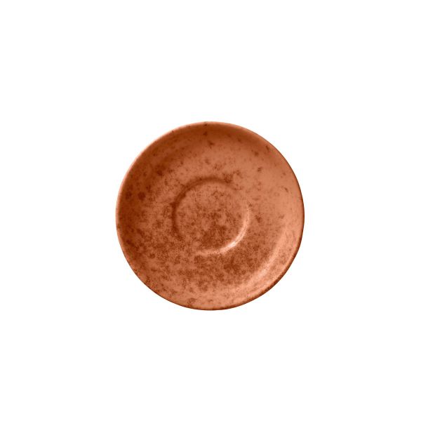 Bauscher, Sandstone : Dekor 425946 Orange - Espresso-Untere 11 cm