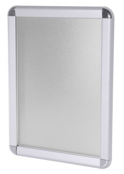 Wechselrahmen für Wandmontage, DIN A1, Aluminiumprofil, B: 64 cm, H: 88 cm