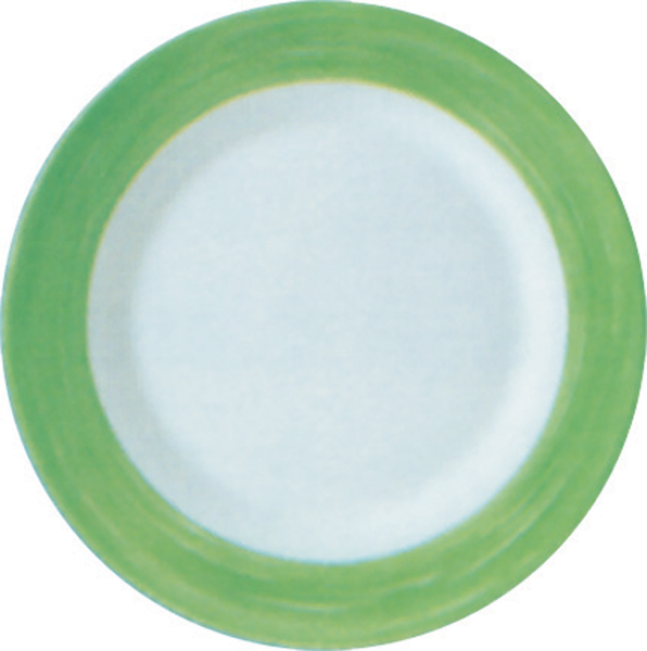 Arcoroc, Brush Grün - Teller flach, 25,4 cm