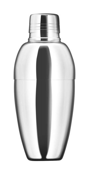 Cobbler Shaker, Edelstahl, 500 ml, 9 x 9 x 20,5 cm