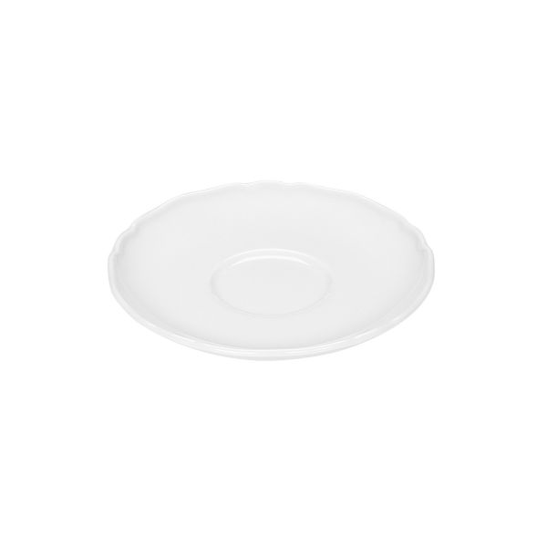 Bauscher, Marie Christine - Suppen-Untertasse, weiss, uni, 15 cm