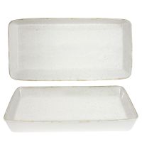 Churchill, Stonecast Hints : Barley White - Backform rechteckig, 53 x 32,5 x 6,2 cm/ 6 ltr. Churchill, Stonecast Hints : Barley White - Backform rechteckig, 53 x 32,5 x 6,2 cm/ 6 ltr.