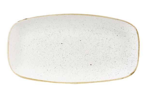 Churchill, Stonecast : Barley White - Chefs Platte rechteckig 35,5 x 18,9 cm
